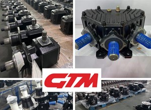 GTM Agricultural rotary mower gearbox.