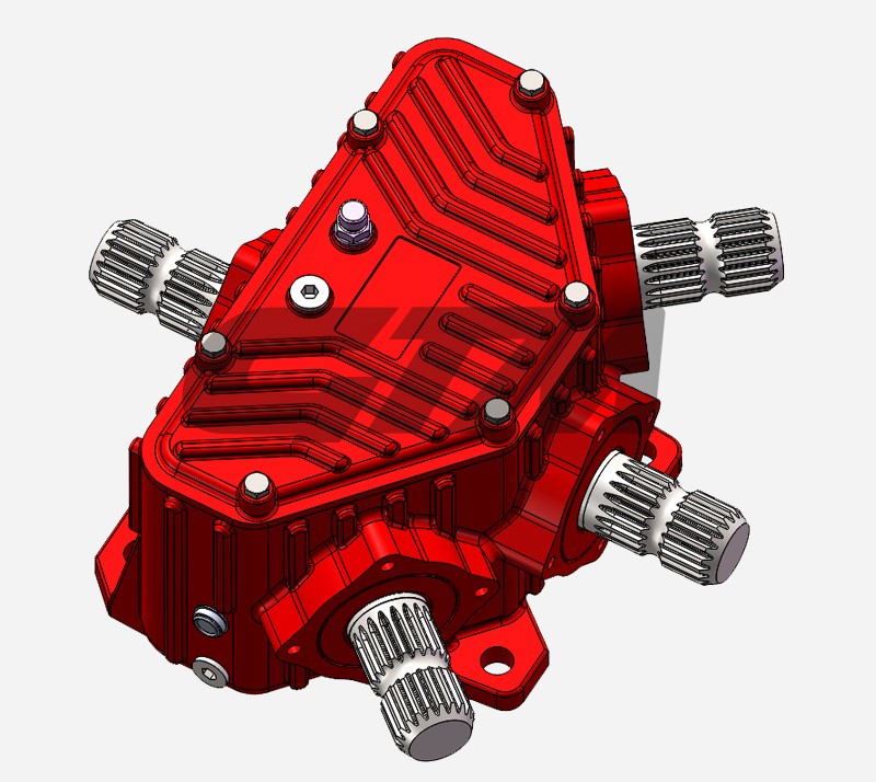 Agricultural gearbox Splitter Gearbox for Rotary Mower Machine Bush Hog.